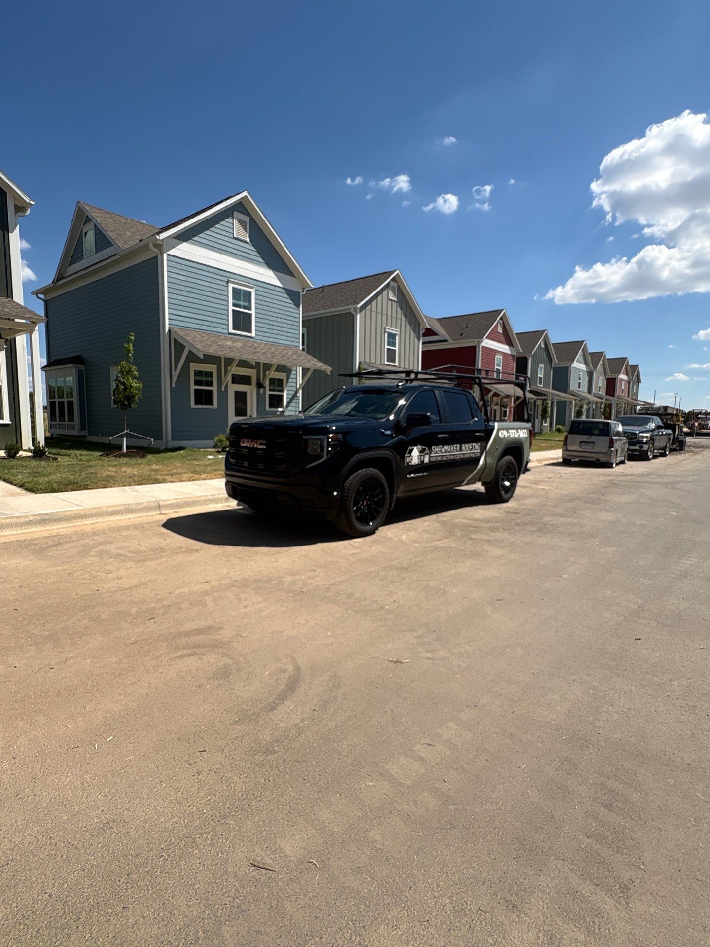 Roofing work by Shewmaker Roofing near Bentonville, Arkansas