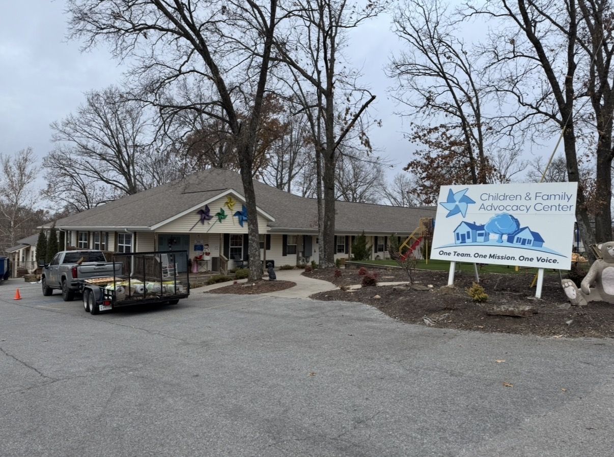Children's & Family Advocacy Center roof replacement · Little Flock