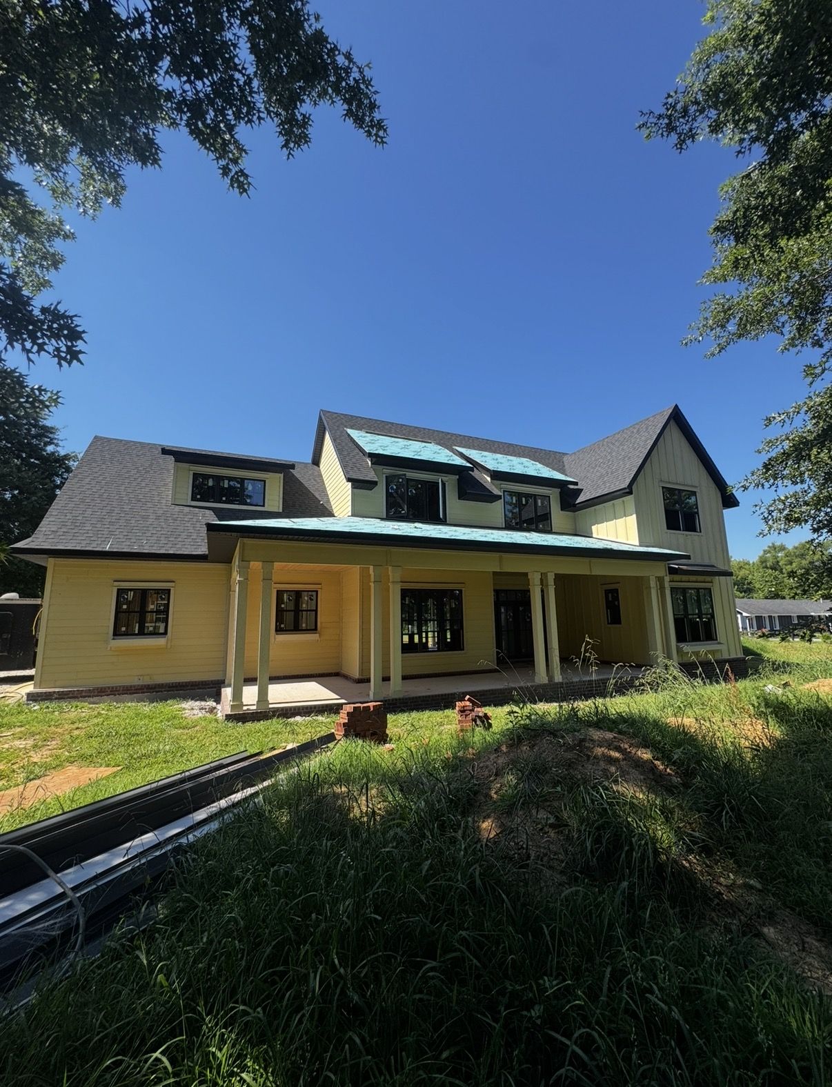 Hardie siding farmhouse · Fayetteville