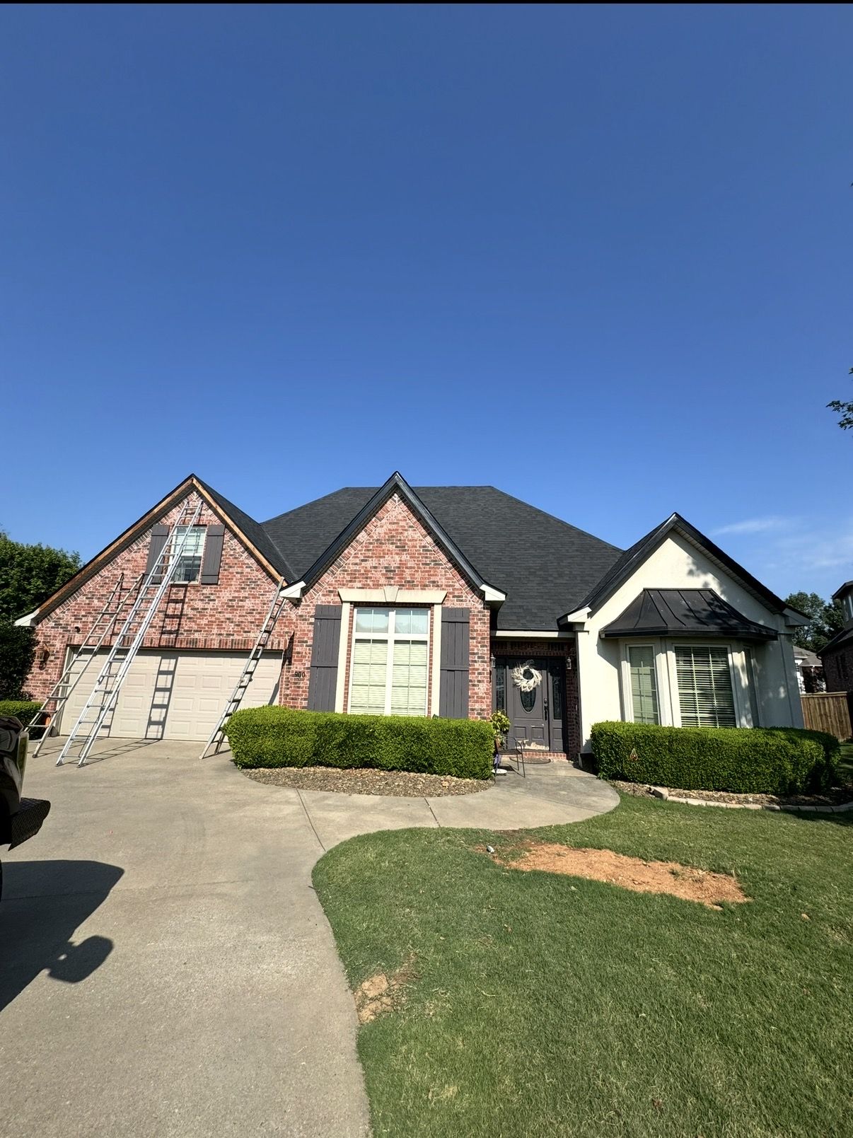 Roofing and siding work by Shewmaker Roofing